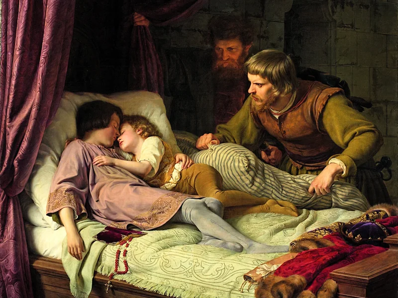 1809-Paul Joseph Kiederich - L'assassinio dei figli di Edoardo IV